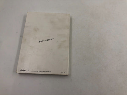 2007 Mazda 3 Owners Manual Handbook Set with Case OEM D03B52026