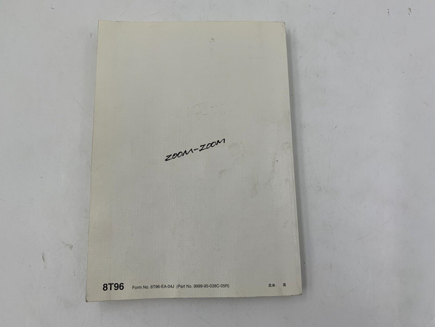 2005 Mazda 3 Owners Manual Handbook OEM D01B15025