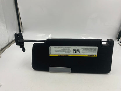 2016-2017 Chrysler 200 Sedan Passenger Sun Visor Sunvisor Black OEM H01B55044