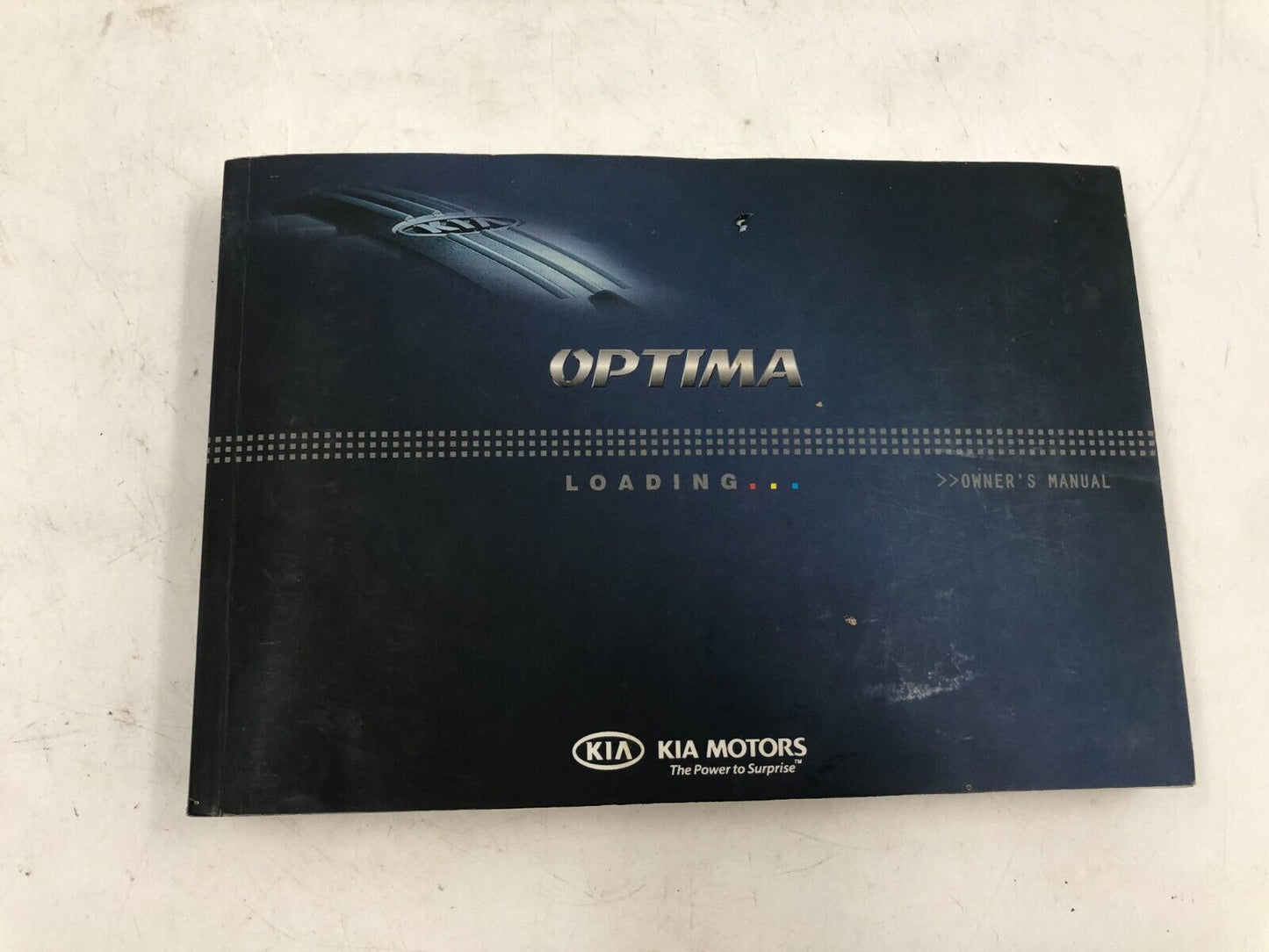 2012 Kia Optima Owners Manual OEM E01B05047