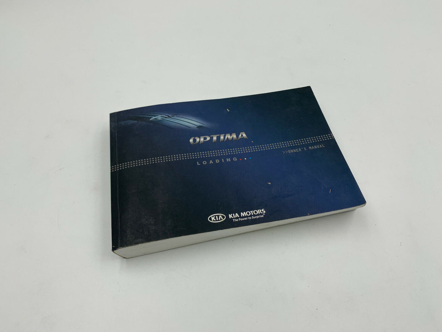 2012 Kia Optima Owners Manual OEM E01B05047