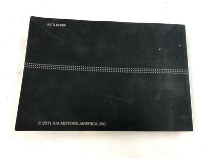 2012 Kia Optima Owners Manual OEM E01B05047