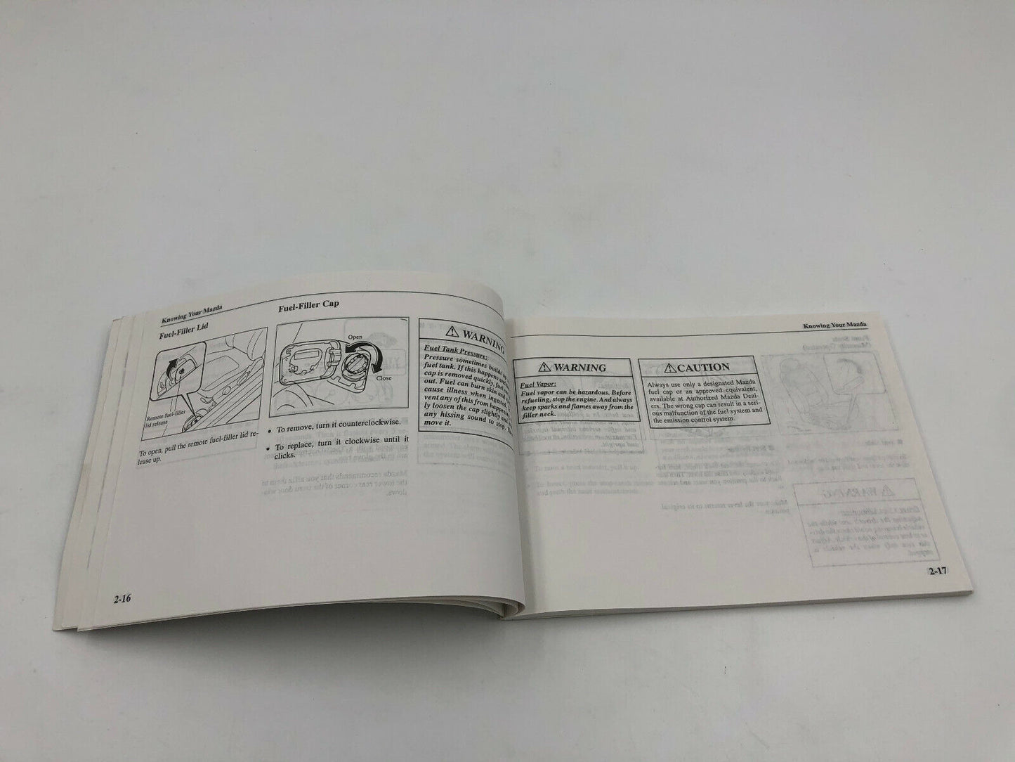 1997 Mazda 626 Owners Manual OEM E01B05049