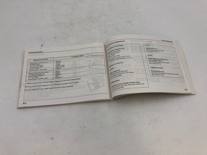 1997 Mazda 626 Owners Manual OEM E01B05049