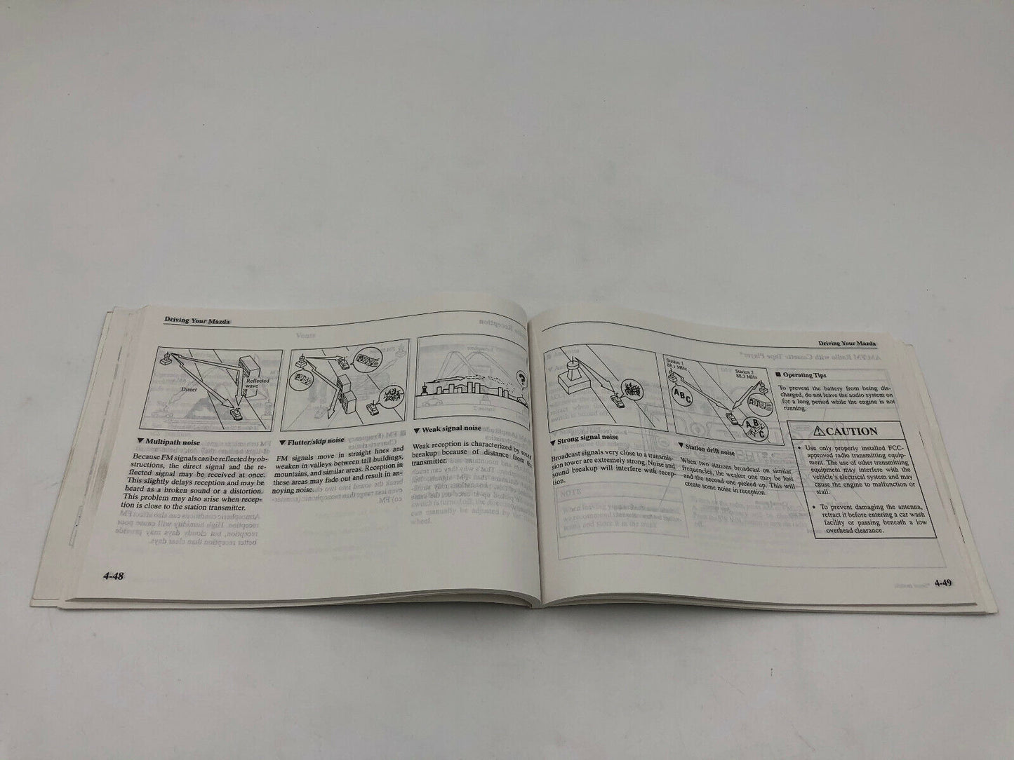 1997 Mazda 626 Owners Manual OEM E01B05049