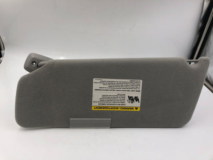 2004-2008 Ford F150 Passenger Sun Visor Sunvisor Gray OEM B02B03023