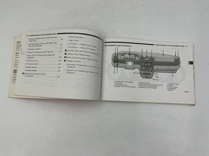 2006 Dodge Stratus Sedan Owners Manual with Case OEM E04B18082