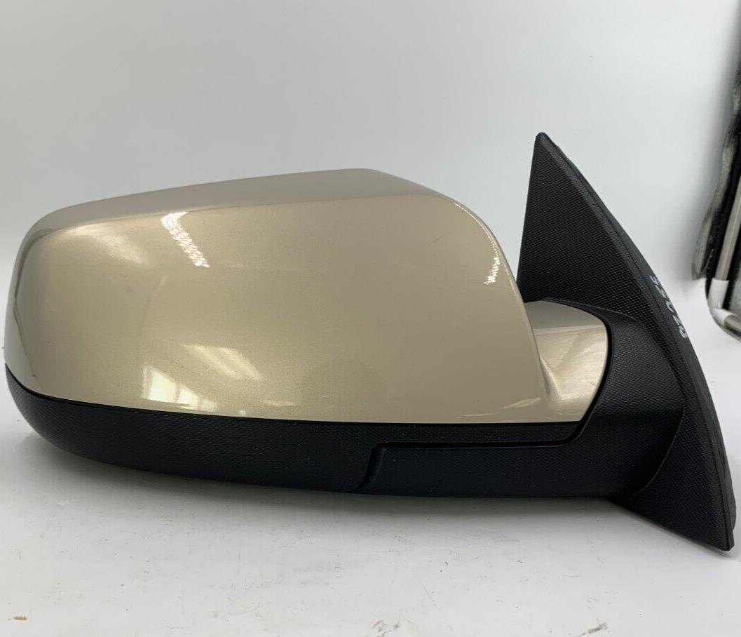 2010-2011 GMC Terrain Passenger Side View Power Door Mirror Gold OEM B02B19060