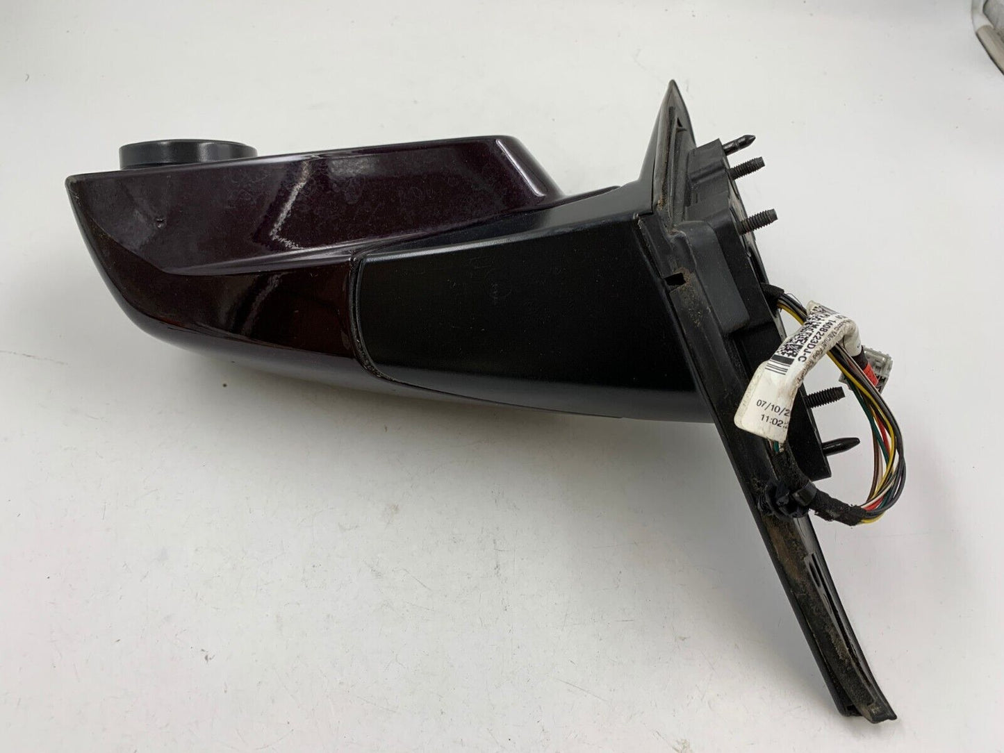 2008-2014 Cadillac CTS Driver Side View Power Door Mirror Purple OEM C01B54004