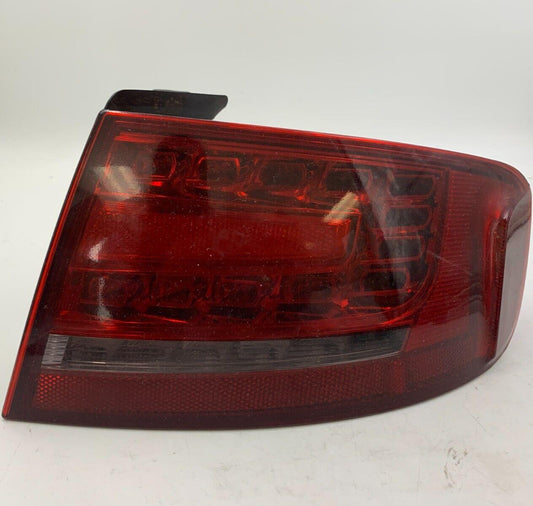 2010-2012 Audi A4 Passenger Tail Light Taillight Lamp OEM B02B43025