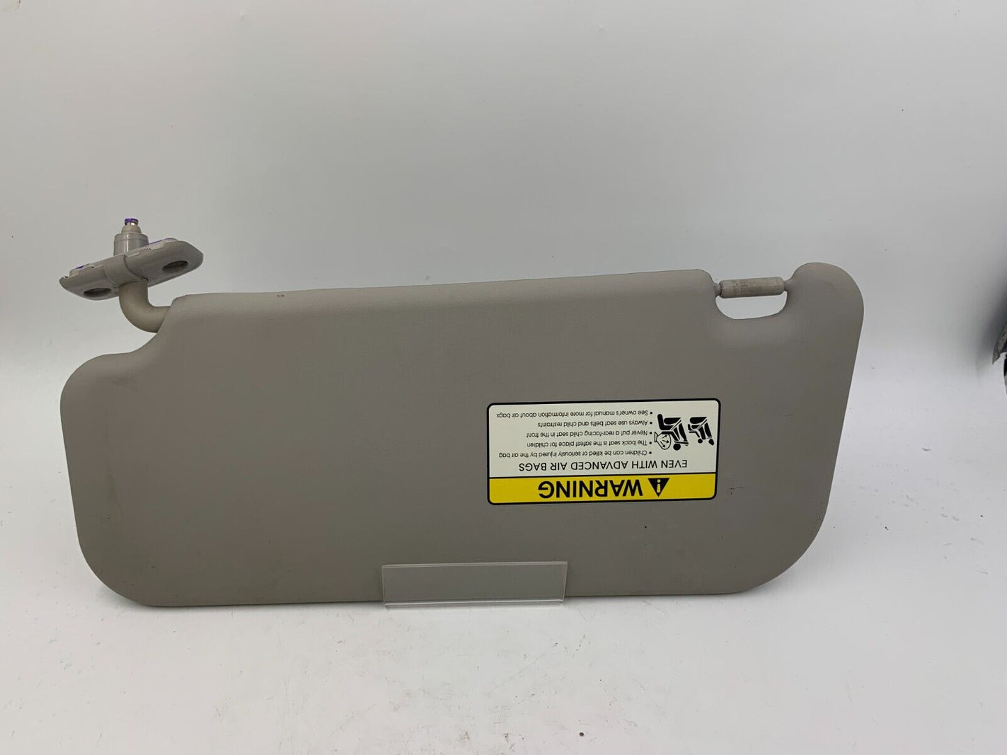 2010-2013 Kia Soul Passenger Sun Visor Sunvisor Gray OEM B02B52034