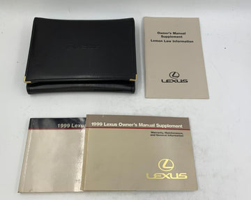 1999 Lexus ES300 ES 300 Owners Manual Set with Case OEM B01B07044