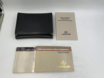 1999 Lexus ES300 ES 300 Owners Manual Set with Case OEM B01B07044