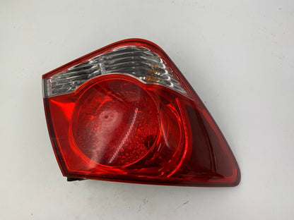 2011-2016 Chevrolet Cruze Driver Side Tail Light Taillight OEM E01B14021