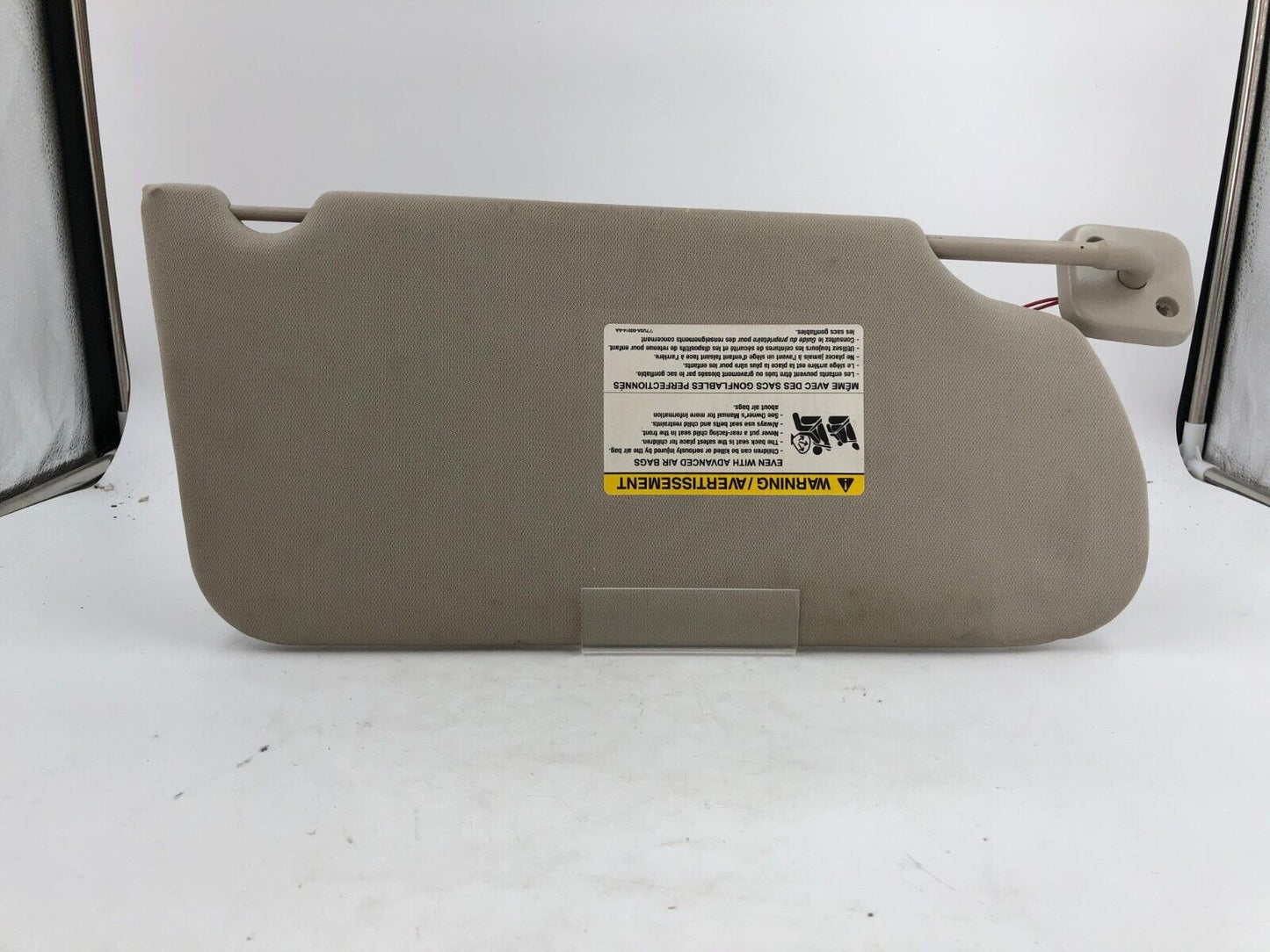 2009 Ford Flex Driver Sun Visor Sunvisor Tan OEM F04B28057