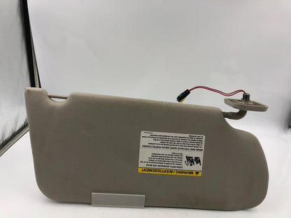 2009 Ford Flex Driver Sun Visor Sunvisor Tan OEM F04B28057