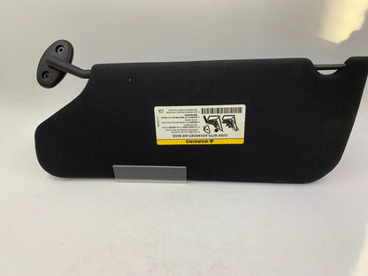 2011-2014 Chrysler 200 Passenger Sun Visor Sunvisor Black OEM B01B39005