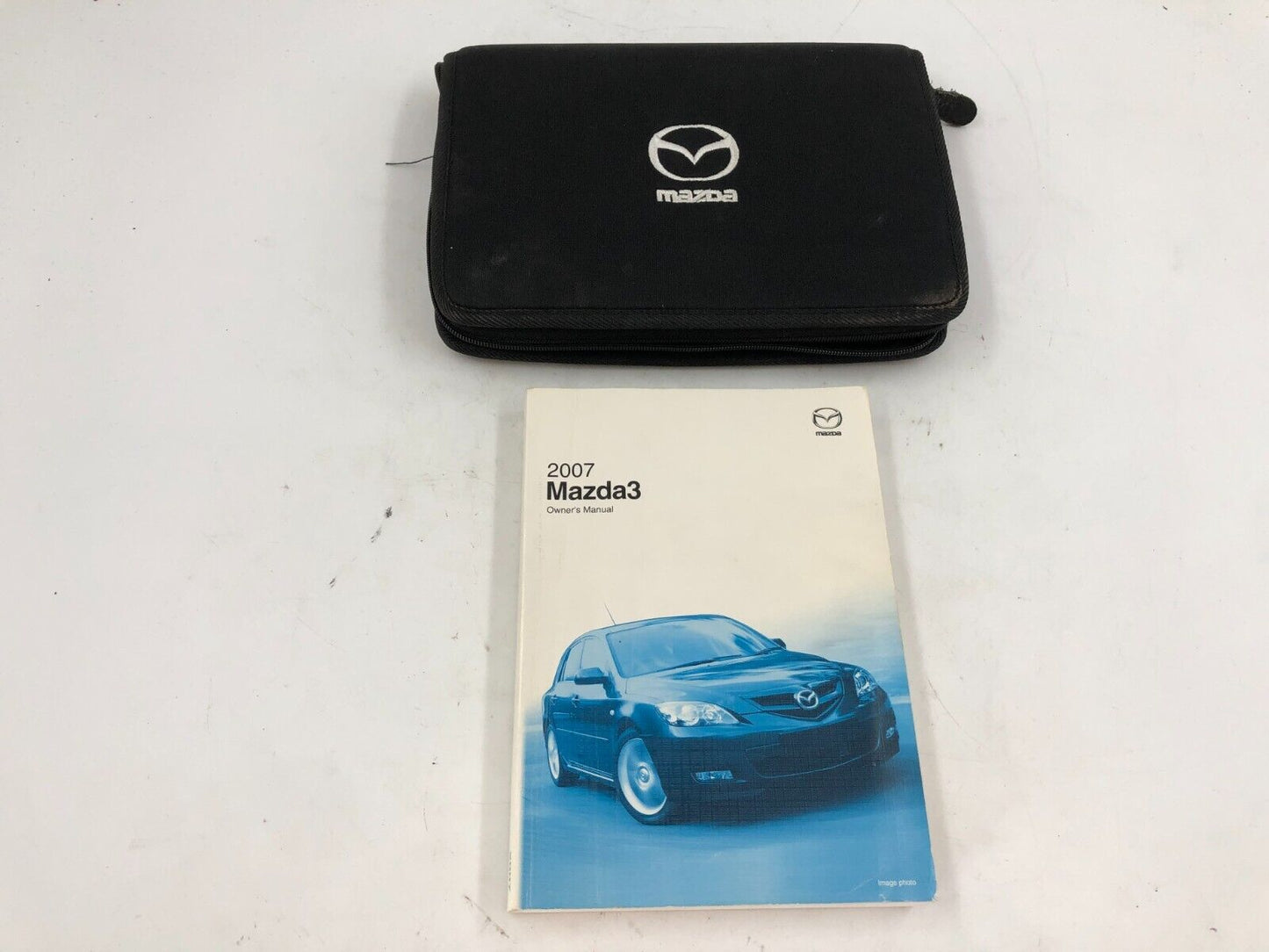 2007 Mazda 3 Owners Manual Set with Case OEM F04B28060