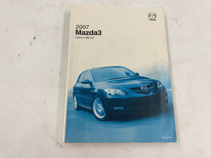 2007 Mazda 3 Owners Manual Set with Case OEM F04B28060