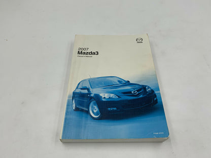 2007 Mazda 3 Owners Manual Set with Case OEM F04B28060