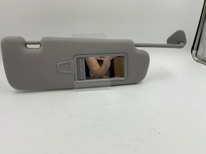 2011-2014 Hyundai Sonata Passenger Sun Visor Sunvisor Gray OEM F02B29043