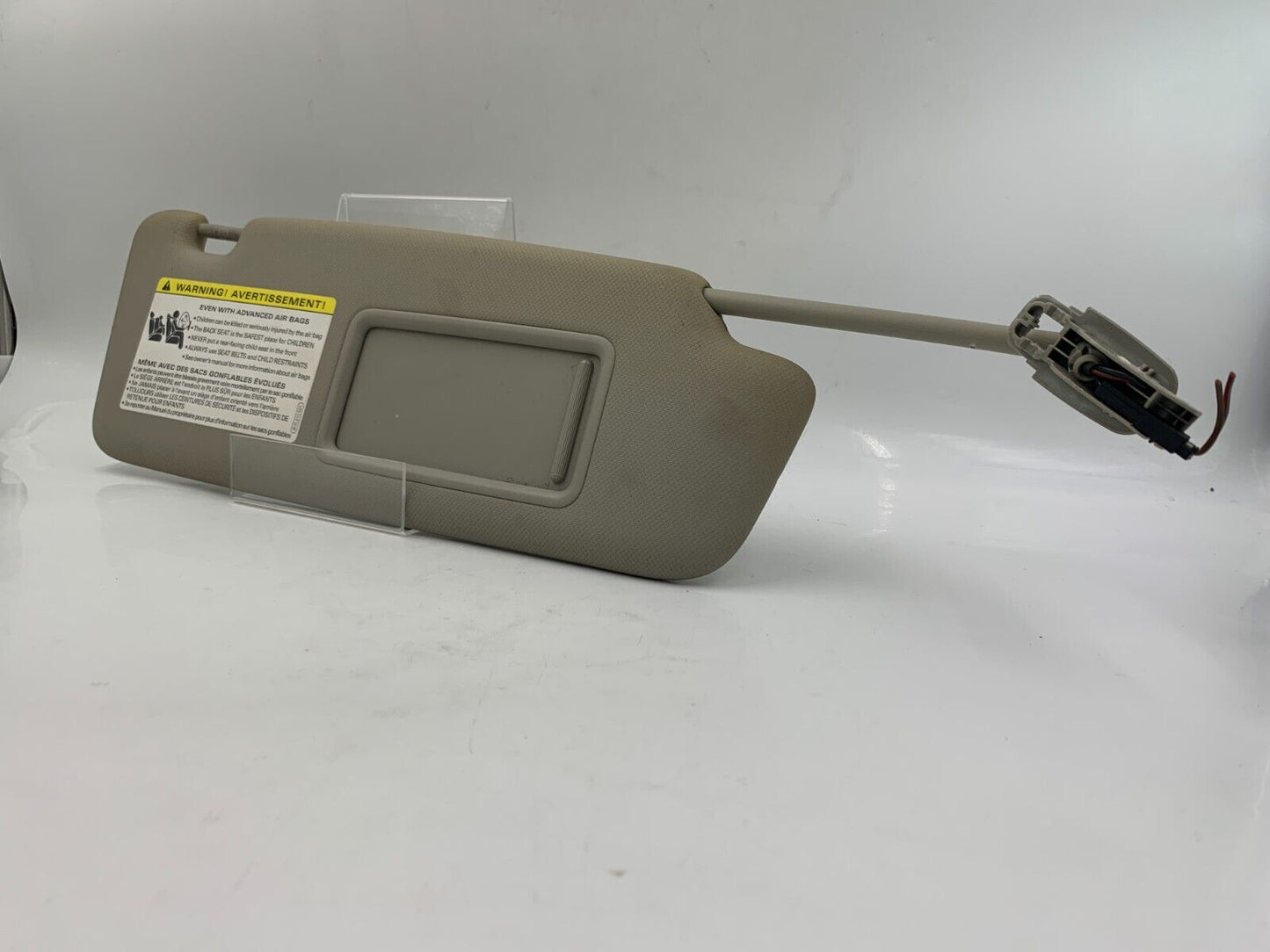 2009-2012 Audi Q5 Passenger Sun Visor Sunvisor Gray Illuminated OEM E04B55022