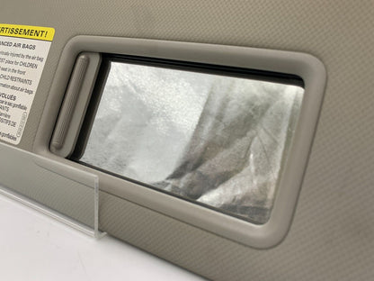 2009-2012 Audi Q5 Passenger Sun Visor Sunvisor Gray Illuminated OEM E04B55022