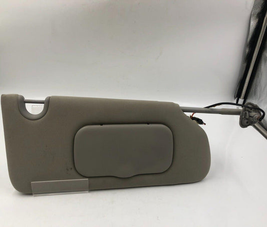 2006-2011 Buick Lucerne Passenger Sun Visor Sunvisor Gray Illumination A01B68002