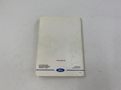 2001 Ford Windstar Owners Manual Set with Case OEM A01B64011