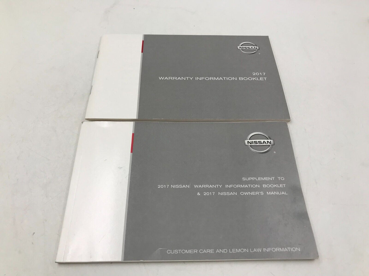 2017 Nissan Versa Sedan Owners Manual Set with Case OEM A01B59006