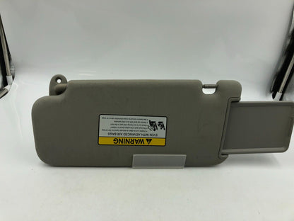 2010-2013 Kia Forte Passenger Sun Visor Sunvisor Gray A04B04033