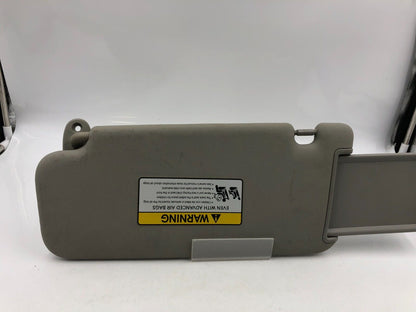 2010-2013 Kia Forte Passenger Sun Visor Sunvisor Gray A04B04033