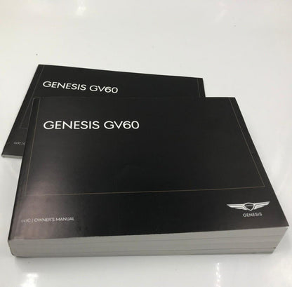 2023 Genesis GV60 Owners Manual Handbook Set OEM A02B57012