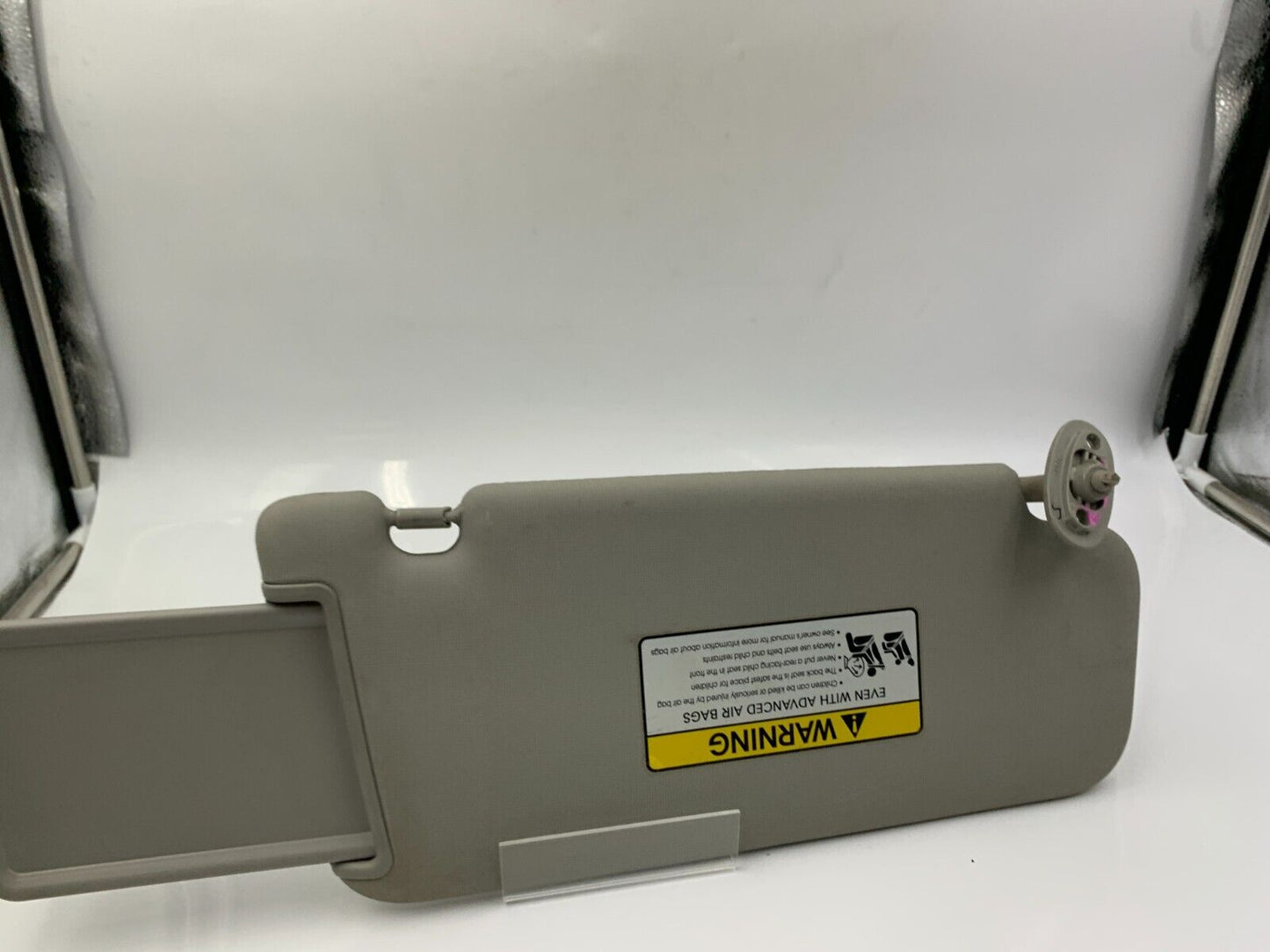 2010-2013 Kia Forte Driver Sun Visor Sunvisor Gray OEM A02B60012