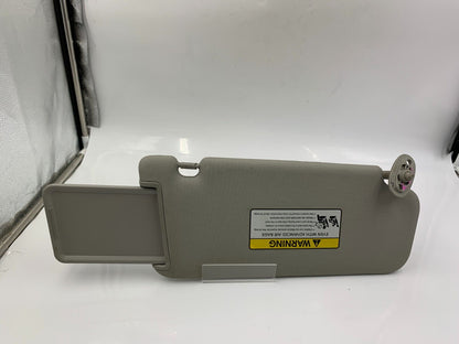 2010-2013 Kia Forte Driver Sun Visor Sunvisor Gray OEM A02B60012