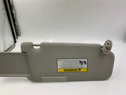 2010-2013 Kia Forte Driver Sun Visor Sunvisor Gray OEM A02B60012