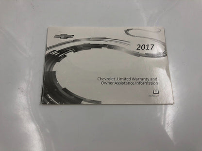 2017 Chevrolet Impala Owners Manual OEM A04B52033