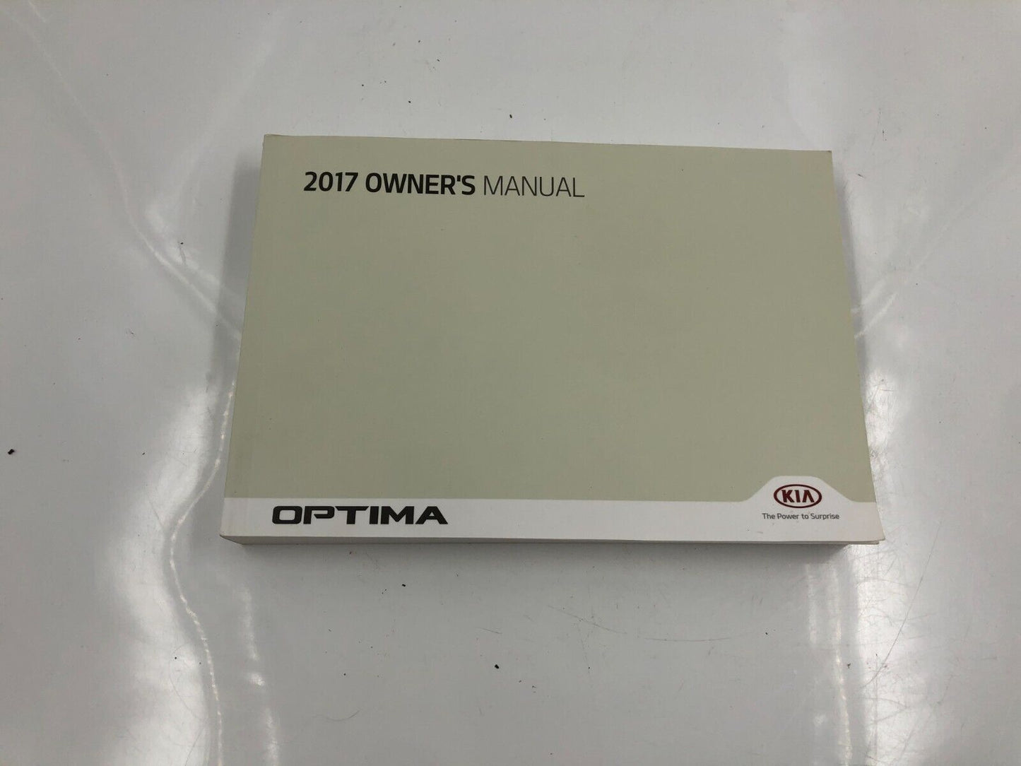 2017 Kia Optima Owners Manual Set with Case OEM A04B45051