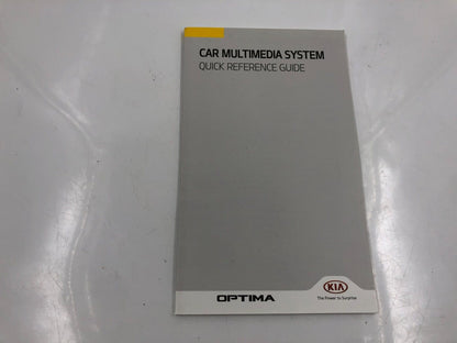 2017 Kia Optima Owners Manual Set with Case OEM A04B45051