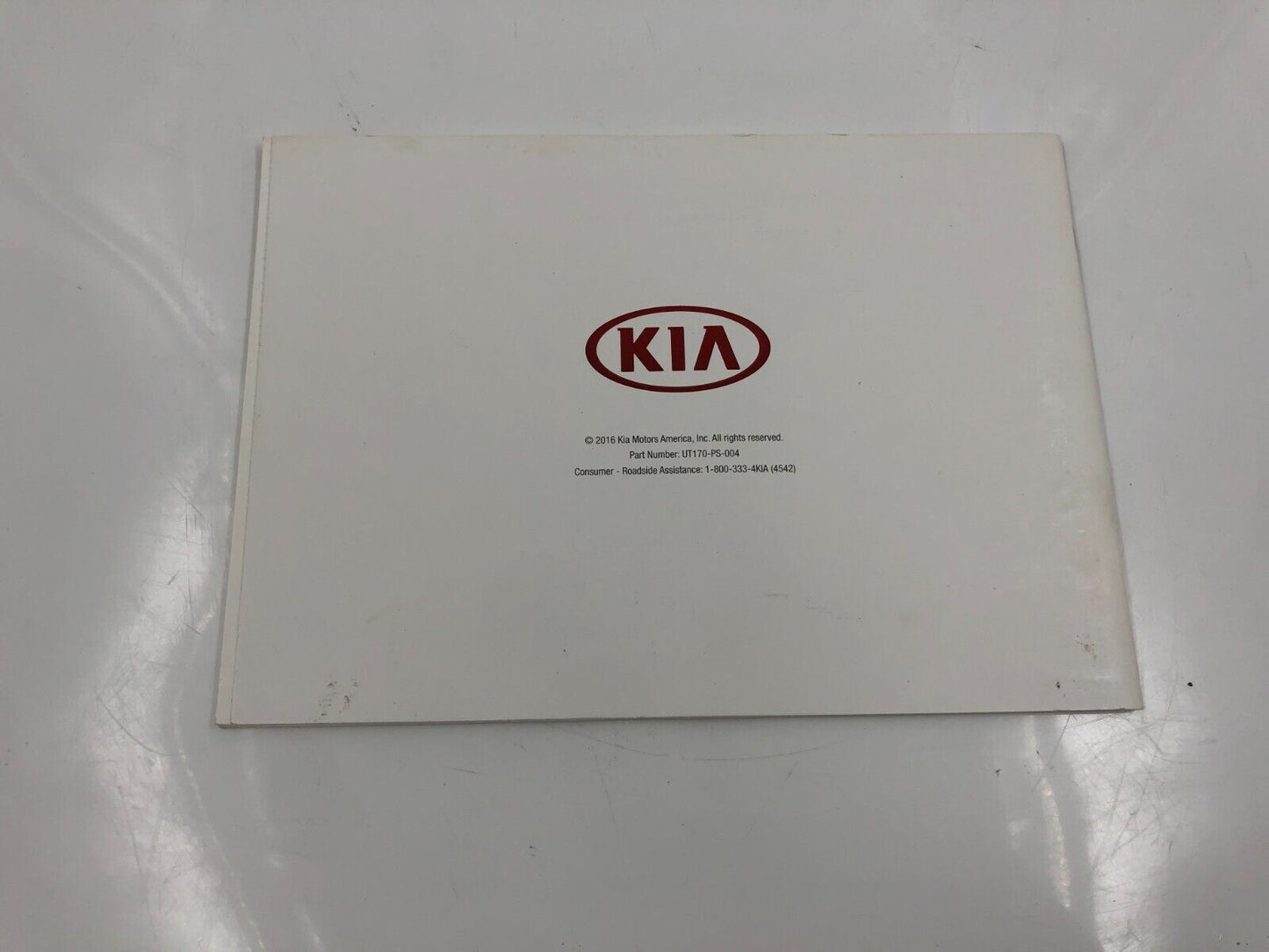 2017 Kia Optima Owners Manual Set with Case OEM A04B45051