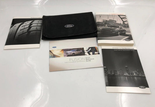 2017 Ford Fusion Owners Manual Set with Case OEM A04B45052