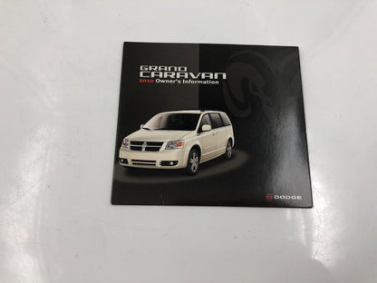 2010 Dodge Grand Caravan Owners Manual with Case OEM A04B45054