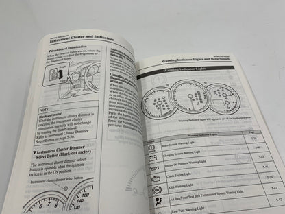 2007 Mazda 3 Owners Manual OEM F04B27064