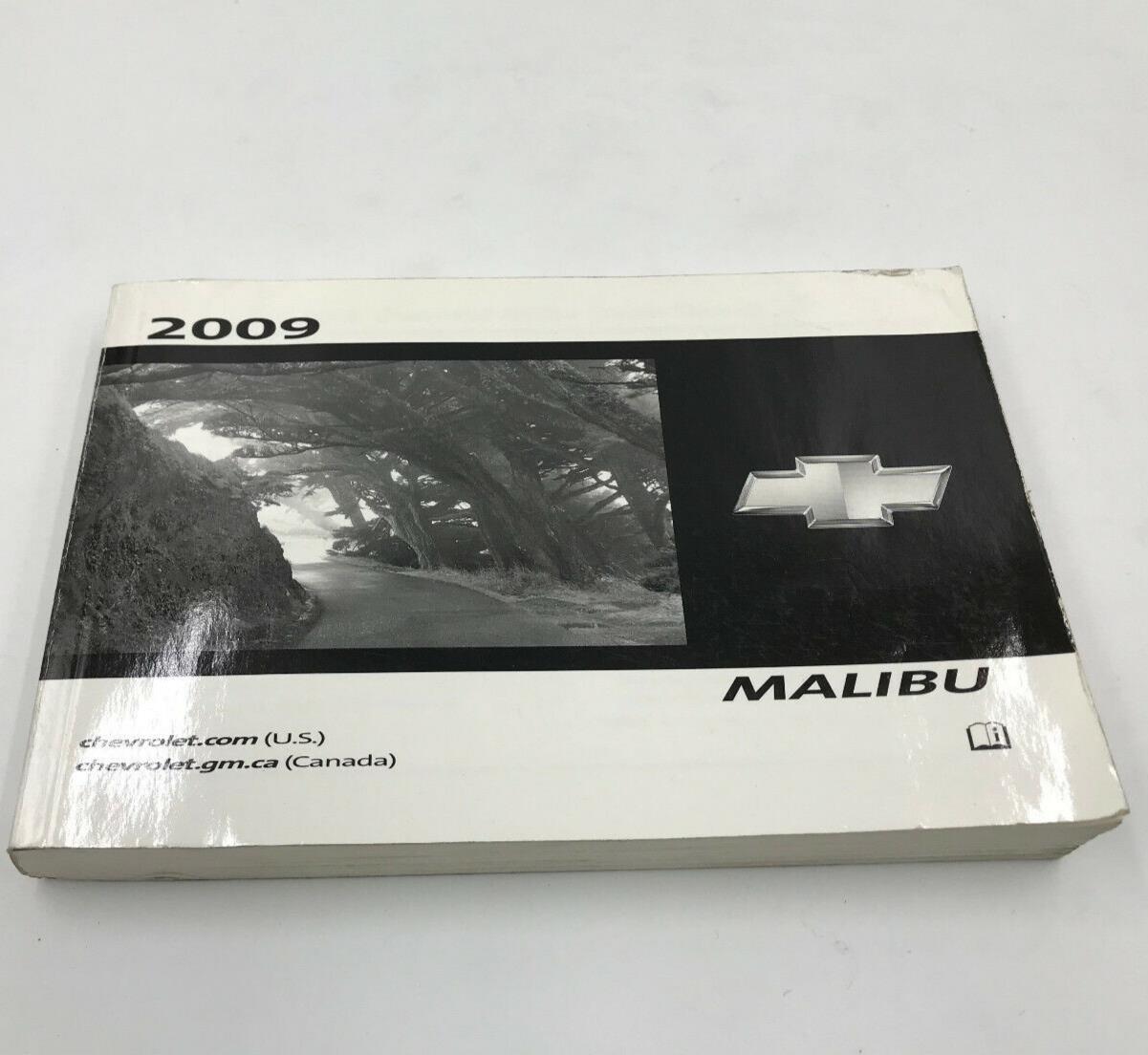 2009 Chevrolet Malibu Owners Manual OEM A02B67004