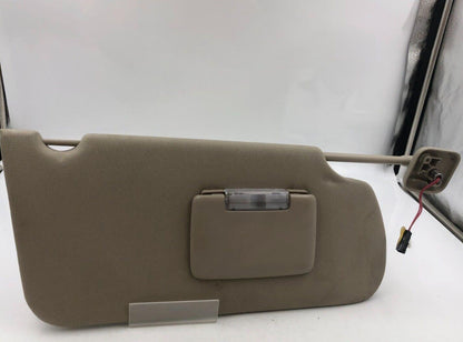 2009-2012 Ford Flex Passenger Sunvisor Sun Visor Shade Beige OEM A03B33079