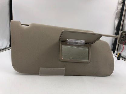 2009-2012 Ford Flex Passenger Sunvisor Sun Visor Shade Beige OEM A03B33079