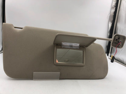 2009-2012 Ford Flex Passenger Sunvisor Sun Visor Shade Beige OEM A03B33079