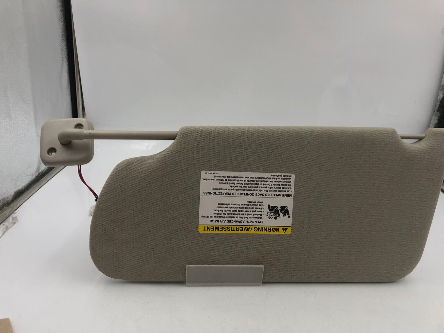 2009-2012 Ford Flex Passenger Sunvisor Sun Visor Shade Beige OEM A03B33079