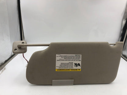 2009-2012 Ford Flex Passenger Sunvisor Sun Visor Shade Beige OEM A03B33079