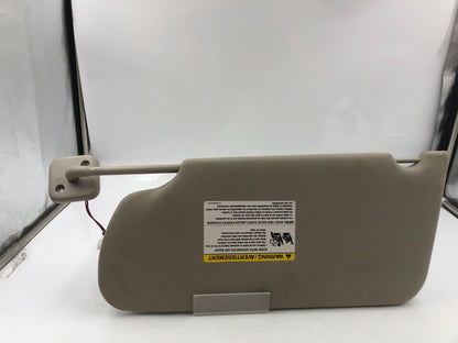 2009-2012 Ford Flex Passenger Sunvisor Sun Visor Shade Beige OEM A03B33079